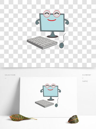 免費(fèi)下載卡通電腦鍵盤設(shè)計(jì)素材，助力平面設(shè)計(jì)創(chuàng)作